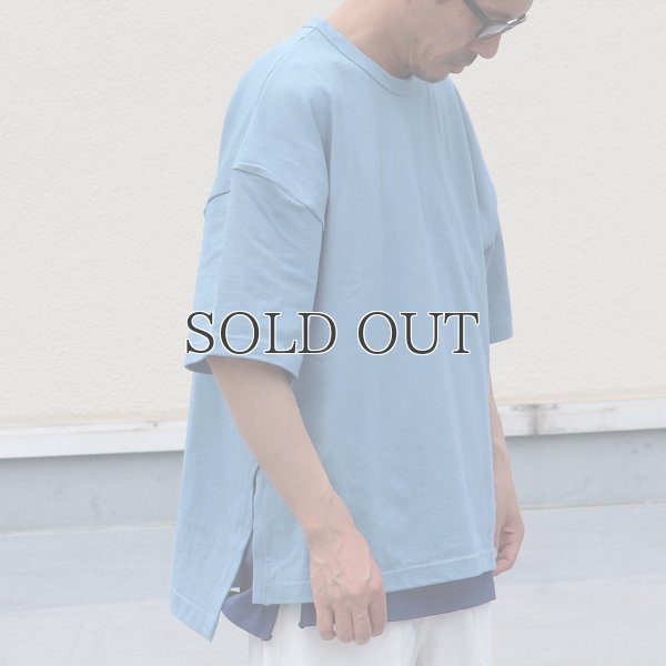 画像8: 米綿（USAコットン）10オンス アメリカンドライ天竺 サイドスリット BOX Aライン トレンドアーカイブカラーTシャツ【MADE IN JAPAN】『日本製』/ Upscape Audience