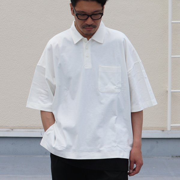 画像7: VORTEX 8オンス(MVS天竺) サイドスリット ボクシーAラインポロシャツ【MADE IN JAPAN】『日本製』/ Upscape Audience