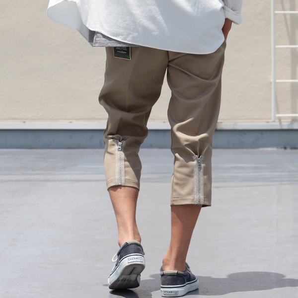 画像16: WP873カスタム裾Zip-Adjstment&ニーPrintワークアンクルパンツ