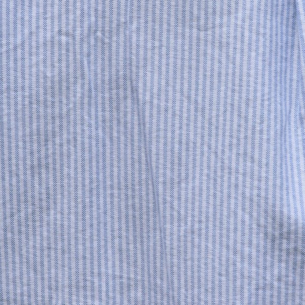 画像11: 播州織オックスフォードストライプ ボタンダウン 長袖 ボクシーシャツ【MADE IN JAPAN】『日本製』/ Upscape Audience