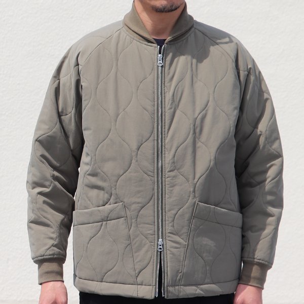 画像13: Teflon（テフロン）耐水撥水コットンタッチ ナイロンウェーブキルト MA-1ブルゾン【MADE IN JAPAN】『日本製』【送料無料】 / Upscape Audience