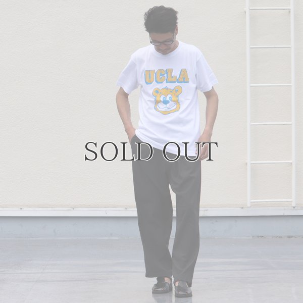 画像6: 6.2oz丸胴UCLA"BEAR"オールドプリントTEE / Audience