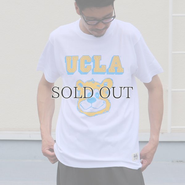 画像4: 6.2oz丸胴UCLA"BEAR"オールドプリントTEE / Audience