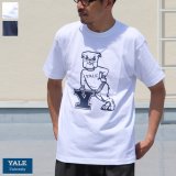 【RE PRICE / 価格改定】6.2oz丸胴YALE"Y-Handsome"オールドプリントTEE / Audience