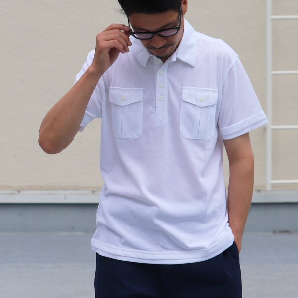 画像7: 【RE PRICE / 価格改定】Coolmax（クールマックス）鹿の子ARMYポロシャツ / Audience