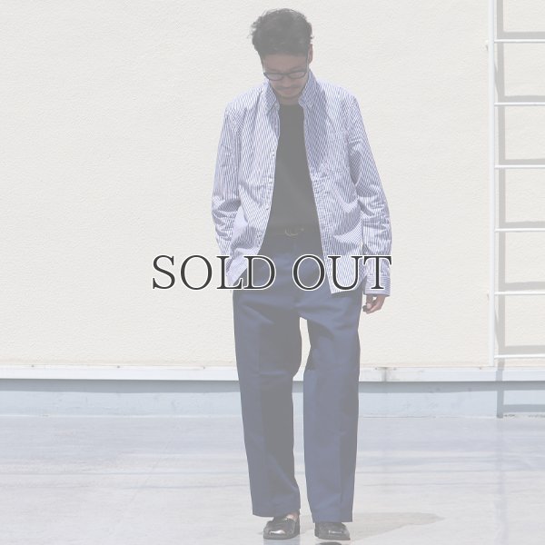 画像6: 120/2ブロード ストライプ長袖ボタンダウンシャツ【MADE IN JAPAN】『日本製』/ Upscape Audience