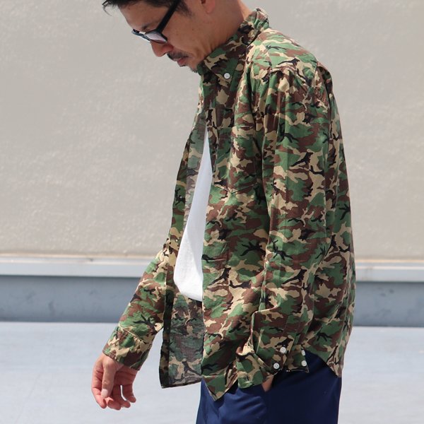 画像6: 【RE PRICE / 価格改定】バンダナクロスカモ柄長袖シャツ【MADE IN JAPAN】『日本製』 / Upscape Audience