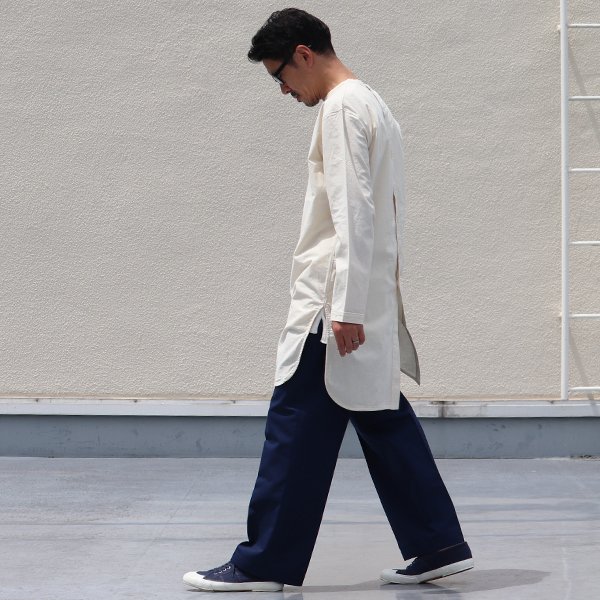 画像6: コットンクロス 2WAYロングシャツ『日本製』Upscape Audience