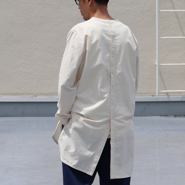 画像4: コットンクロス 2WAYロングシャツ『日本製』Upscape Audience