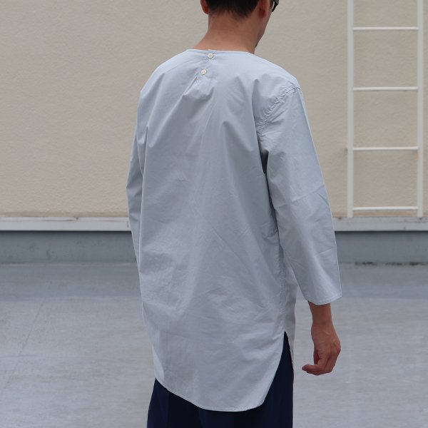 画像4: タイプライターC/Nプルオーバークォータースリーブシャツ【MADE IN JAPAN】『日本製』/ Upscape Audience