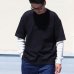 画像5: Basque10オンス（バスク天竺）ガゼットポケS/S×ワッフル9/Sレイヤー Tee【MADE IN JAPAN】『日本製』/ Upscape Audience