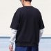 画像6: Basque10オンス（バスク天竺）ガゼットポケS/S×ワッフル9/Sレイヤー Tee【MADE IN JAPAN】『日本製』/ Upscape Audience