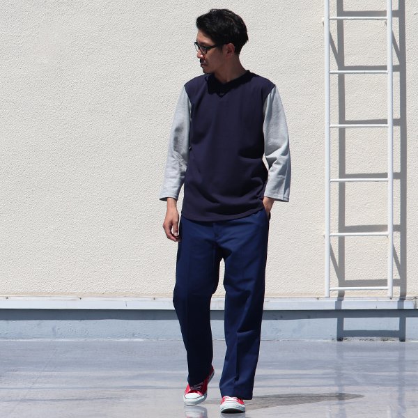 画像7: 【RE PRICE/価格改定】Basque10オンス(バスク天竺)BBアンダー7分袖カットソー【MADE IN JAPAN】『日本製』/ Upscape Audience