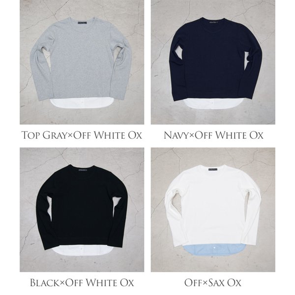 画像10: 【RE PRICE/価格改定】Basque10オンス(バスク天竺)シャツレイヤードカットソー【MADE IN JAPAN】『日本製』/ Upscape Audience