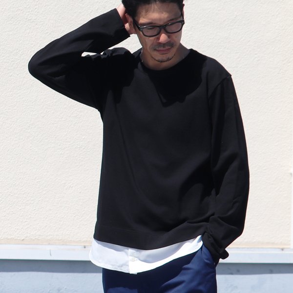 画像4: 【RE PRICE/価格改定】Basque10オンス(バスク天竺)シャツレイヤードカットソー【MADE IN JAPAN】『日本製』/ Upscape Audience