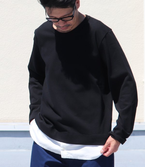 画像3: 【RE PRICE/価格改定】Basque10オンス(バスク天竺)シャツレイヤードカットソー【MADE IN JAPAN】『日本製』/ Upscape Audience