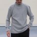 画像4: 度詰ワッフル タートルネック フィンガーホール L/S【MADE IN JAPAN】『日本製』/ Upscape Audience