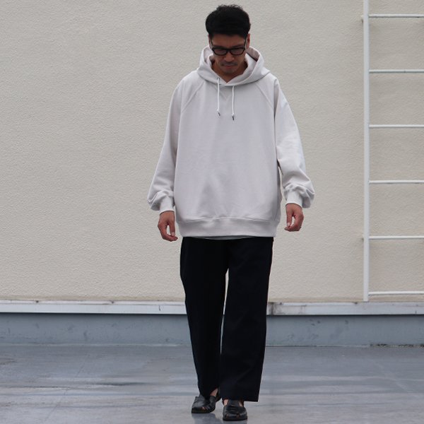 画像7: 16オンス ハードコンパクト ヘビー裏毛 ラグラン XL ガゼットプルパーカー【MADE IN JAPAN】【送料無料】『日本製』 / Upscape Audience