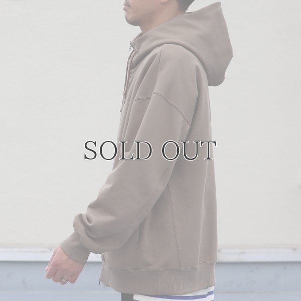 画像8: 16オンス ハードコンパクト ヘビー裏毛 XL スタンドフード ZIPパーカー【MADE IN JAPAN】【送料無料】『日本製』 / Upscape Audience