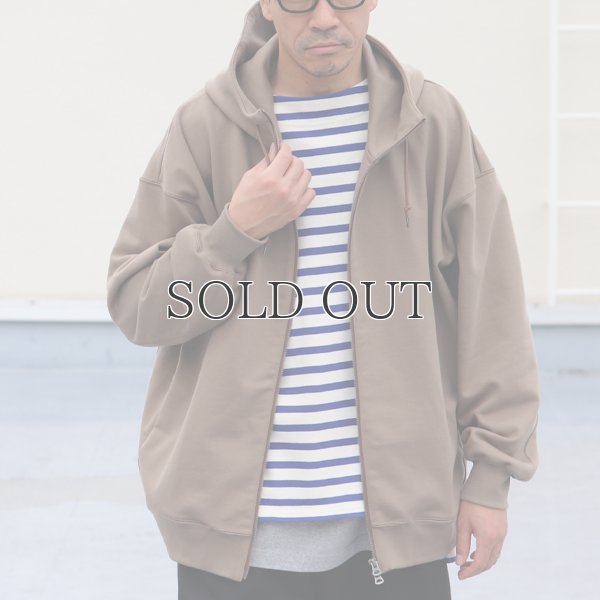 画像3: 16オンス ハードコンパクト ヘビー裏毛 XL スタンドフード ZIPパーカー【MADE IN JAPAN】【送料無料】『日本製』 / Upscape Audience