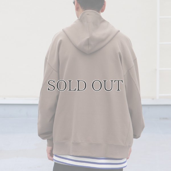 画像4: 16オンス ハードコンパクト ヘビー裏毛 XL スタンドフード ZIPパーカー【MADE IN JAPAN】【送料無料】『日本製』 / Upscape Audience