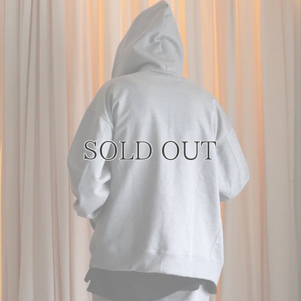 画像7: 16オンス ハードコンパクト ヘビー裏毛 XL スタンドフード ZIPパーカー【MADE IN JAPAN】【送料無料】『日本製』 / Upscape Audience