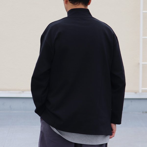 画像13: Basque10オンス（バスク天竺）フレンチボーダー モックネック ボクシー Tee【MADE IN JAPAN】『日本製』/ Upscape Audience