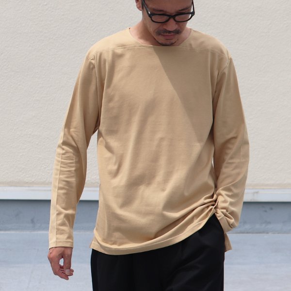 画像6: 【RE PRICE / 価格改定】コーマ天竺ボートネックフットボールL/S　Tee【MADE IN JAPAN】『日本製』/ Upscape Audience