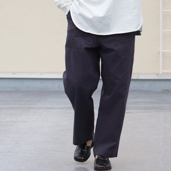 画像3: 馬布ヴィンテージフィニッシュ(ホースクロス) ベイカー ワイドパンツ【MADE IN JAPAN】『日本製』/ Upscape Audience