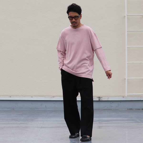 画像8: 【RE PRICE/価格改定】クラシック天竺 ベースボールネック Wスリーブ9/Sカットソー『日本製』Upscape Audience