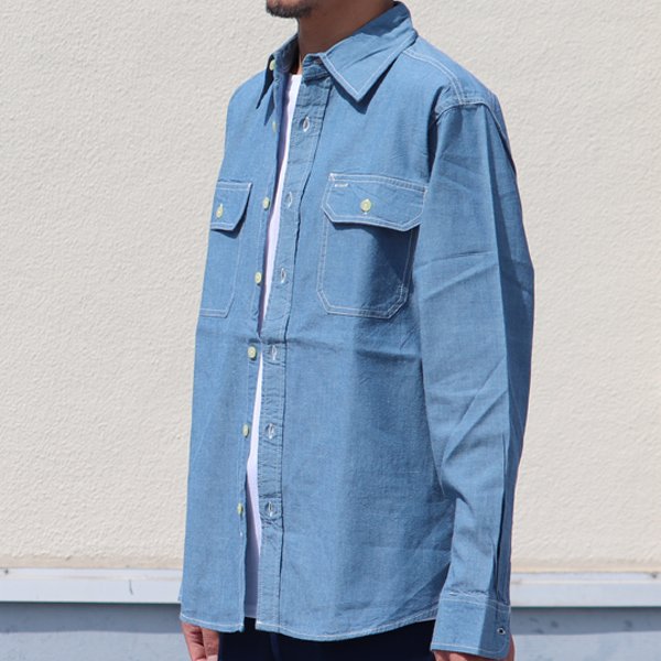 画像16: CAMCO（カムコ）/ CHAMBRAY WORK SHIRTS(シャンブレー 長袖 ワークシャツ )
