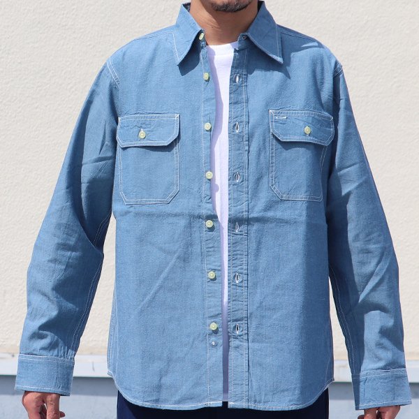画像15: CAMCO（カムコ）/ CHAMBRAY WORK SHIRTS(シャンブレー 長袖 ワークシャツ )