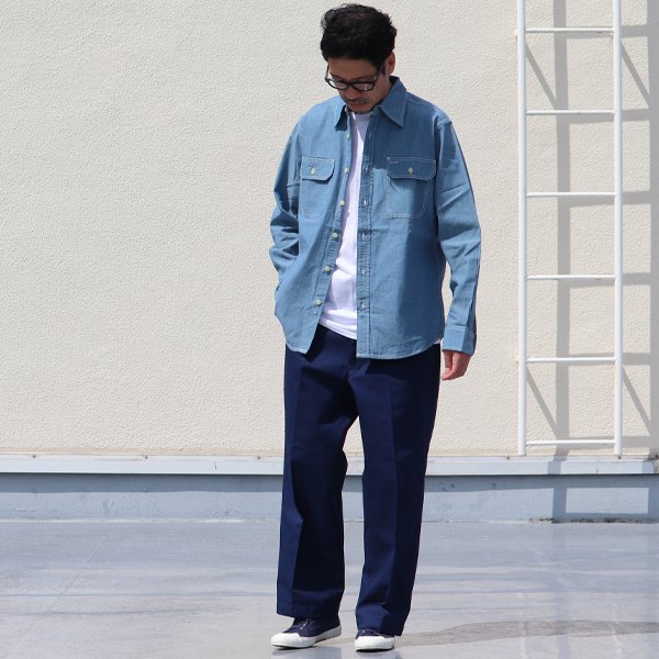 画像13: CAMCO（カムコ）/ CHAMBRAY WORK SHIRTS(シャンブレー 長袖 ワークシャツ )