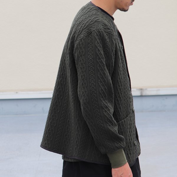 画像8: 「尾州」コットンキルト CZ ARMY ジャケット【MADE IN JAPAN】『日本製』 / Upscape Audience