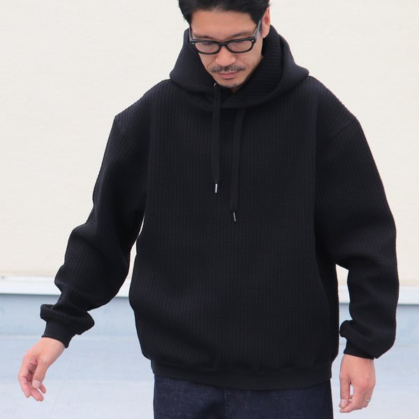 画像5: 「尾州」コットンキルト プルオーバー パーカー【MADE IN JAPAN】『日本製』【送料無料】 / Upscape Audience