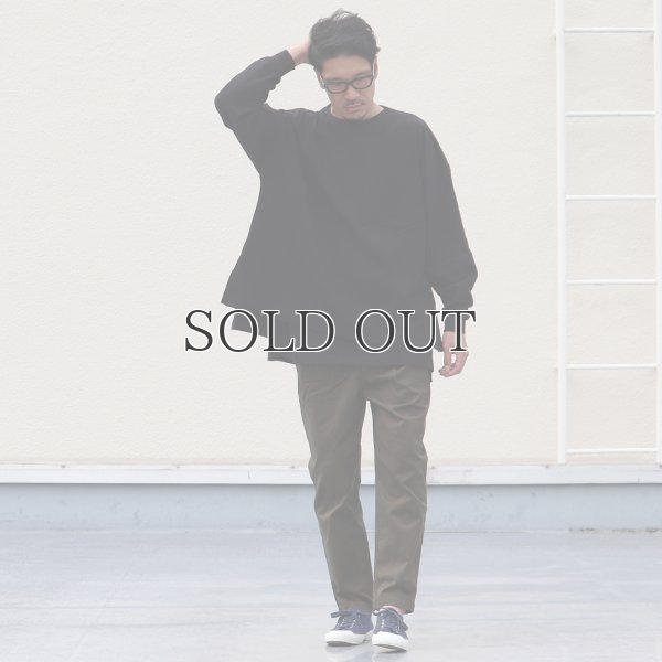 画像8: VORTEX 8オンス(MVS天竺)サイドスリット Aライン ボクシー長袖Tee【MADE IN JAPAN】『日本製』/ Upscape Audience