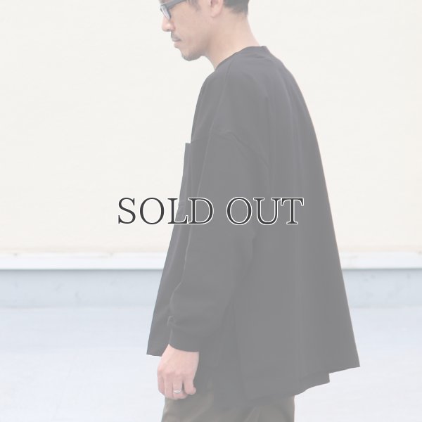 画像5: VORTEX 8オンス(MVS天竺)サイドスリット Aライン ボクシー長袖Tee【MADE IN JAPAN】『日本製』/ Upscape Audience