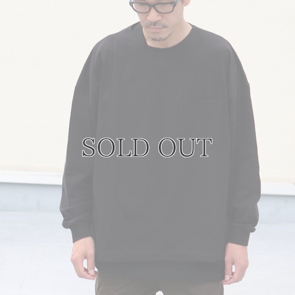 画像3: VORTEX 8オンス(MVS天竺)サイドスリット Aライン ボクシー長袖Tee【MADE IN JAPAN】『日本製』/ Upscape Audience