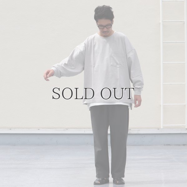 画像7: VORTEX 8オンス(MVS天竺)サイドスリット Aライン ボクシー長袖Tee【MADE IN JAPAN】『日本製』/ Upscape Audience