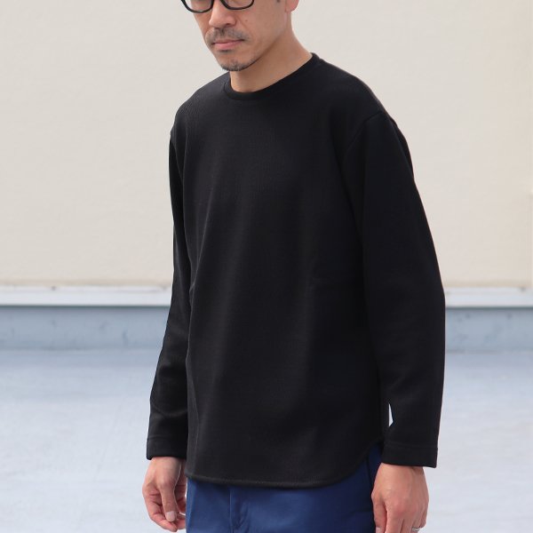 画像14: 【ボンバーヒート】爆暖ハニカムサーマル セットインスリーブ ラウンドネック【MADE IN JAPAN】『日本製』 / Upscape Audience