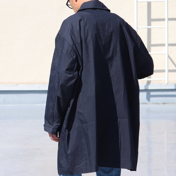 画像4: グリストーンW 綿ナイロン高密度ギャバ M51 ラップアップ ステンカラーコート【MADE IN JAPAN】『日本製』【送料無料】 / Upscape Audience