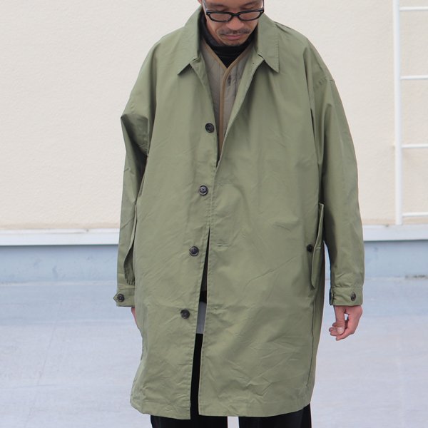 画像16: グリストーンW 綿ナイロン高密度ギャバ M51 ラップアップ ステンカラーコート【MADE IN JAPAN】『日本製』【送料無料】 / Upscape Audience