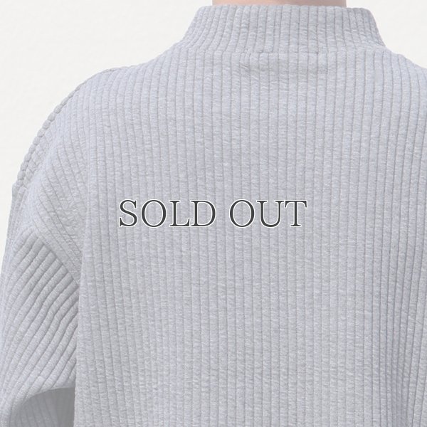 画像14: 「尾州」コットンキルト モックネック プルオーバー【MADE IN JAPAN】『日本製』 / Upscape Audience