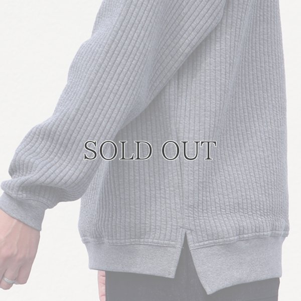 画像15: 「尾州」コットンキルト モックネック プルオーバー【MADE IN JAPAN】『日本製』 / Upscape Audience