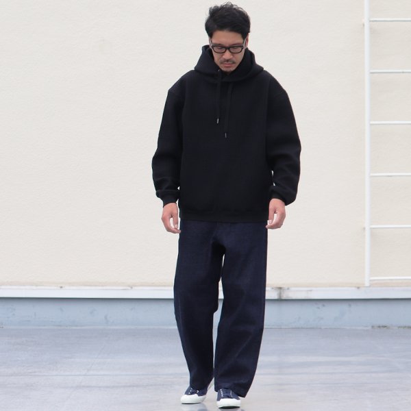 画像6: 「尾州」コットンキルト プルオーバー パーカー【MADE IN JAPAN】『日本製』【送料無料】 / Upscape Audience