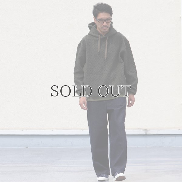 画像6: 「尾州」コットンキルト プルオーバー パーカー【MADE IN JAPAN】『日本製』【送料無料】 / Upscape Audience