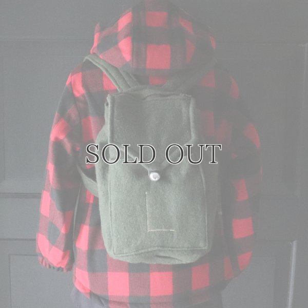 画像8: DEAD STOCK  / Slow Stone Wool remake backpack（ ウール リメイク バッグパック / フランス軍）