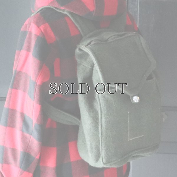 画像9: DEAD STOCK  / Slow Stone Wool remake backpack( ウール リメイク バッグパック / フランス軍)