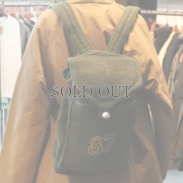 画像11: DEAD STOCK  / Slow Stone Wool remake backpack( ウール リメイク バッグパック / フランス軍)