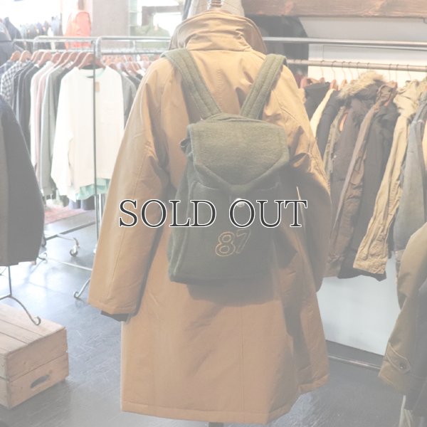 画像10: DEAD STOCK  / Slow Stone Wool remake backpack（ ウール リメイク バッグパック / フランス軍）